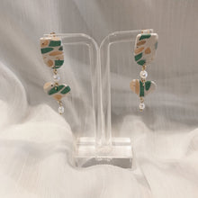 Load image into Gallery viewer, Jade Stained Glass Heart Badge