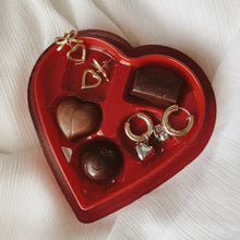Load image into Gallery viewer, Chrome Heart Huggie Hoops
