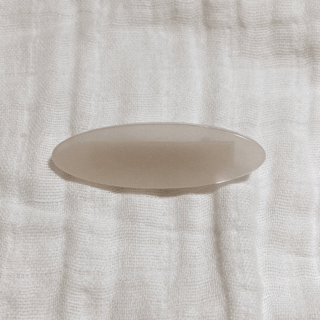 Acrylic Oval Barrette