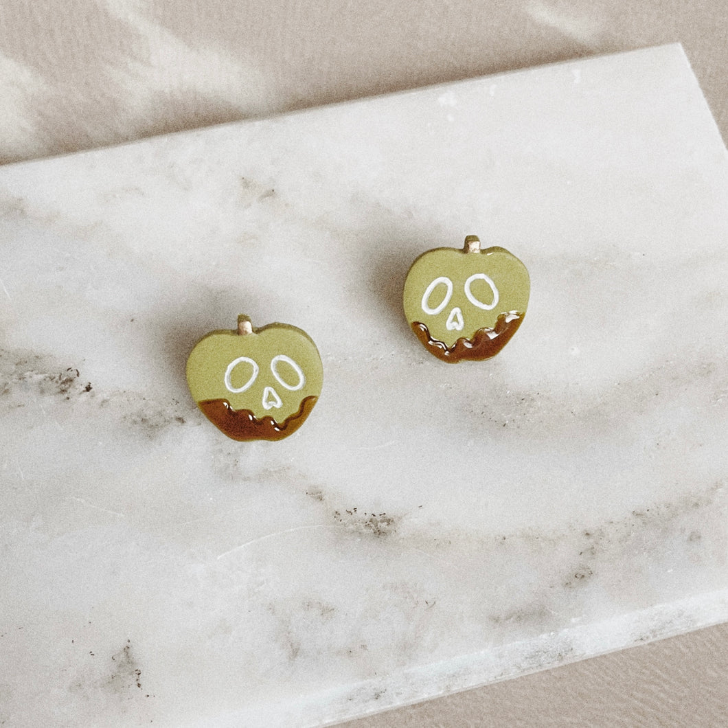 Skully Candied Apple Studs